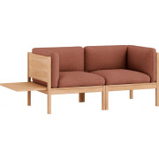 Moebe - Modular Sofa 2-Sitzer mit Armlehnen und Beistelltisch Autumn - Autumn 551