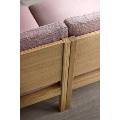 Moebe - Modular Sofa 2-Sitzer mit Armlehnen und Beistelltisch Autumn Moebe - Modular Sofa 2-Sitzer mit Armlehnen und Beistelltisch Autumn