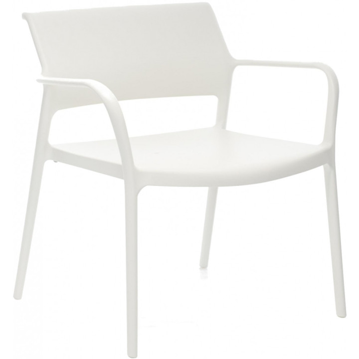Pedrali - Ara 316 Loungestuhl - Weiß Pedrali - Ara 316 Loungestuhl - Weiß
