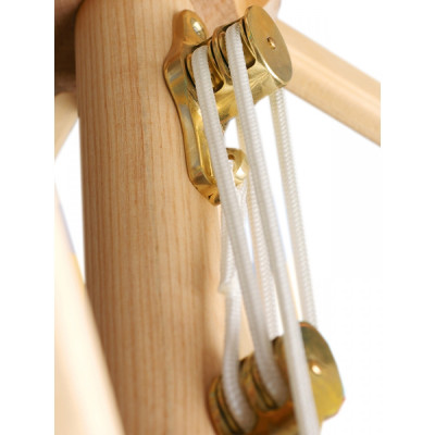 Weishäupl - Teak Sonnenschirm Ø250 cm mit Flaschenzug Weishäupl - Teak Sonnenschirm Ø250 cm mit Flaschenzug