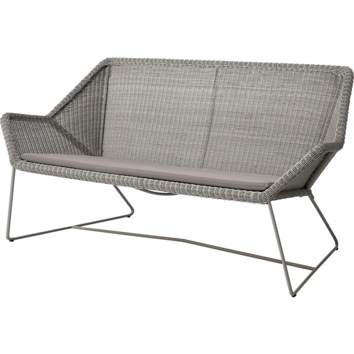 Cane-line - Breeze Loungesofa 2-sitzer - Taupe Cane-line - Breeze Loungesofa 2-sitzer - Taupe