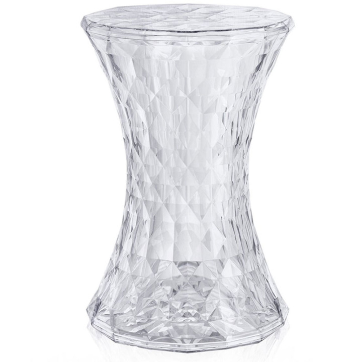 Kartell - Stone Hocker - Glasklar Kartell - Stone Hocker - Glasklar