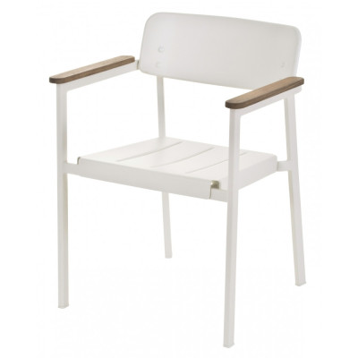 Emu - Shine Armlehnenstuhl - Mattweiß Emu - Shine Armlehnenstuhl - Mattweiß