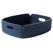 Muuto - Restore Tray Aufbewahrungskorb - Mitternachtsblau