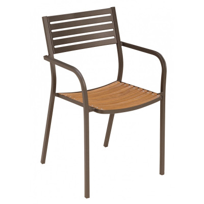 Emu - Segno Armlehnstuhl - Teak | Indischbraun Emu - Segno Armlehnstuhl - Teak | Indischbraun