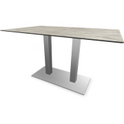 Stern - Mailand 2 Bistrotisch 130x80 cm - Slate stone