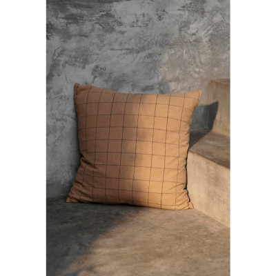 Ferm Living - Brown Cotton Kissen Ferm Living - Brown Cotton Kissen