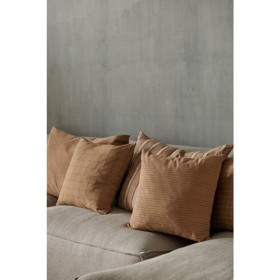 Ferm Living - Brown Cotton Kissen Ferm Living - Brown Cotton Kissen