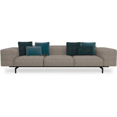 Kartell - Largo Sofa 3-Sitzer - Natur/Gubbio Kartell - Largo Sofa 3-Sitzer - Natur/Gubbio