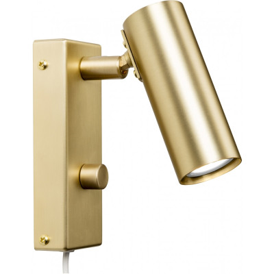 Örsjö - Puck Wandleuchte Fest verdrahtet - Messing matt gebürstet Örsjö - Puck Wandleuchte Fest verdrahtet - Messing matt gebürstet