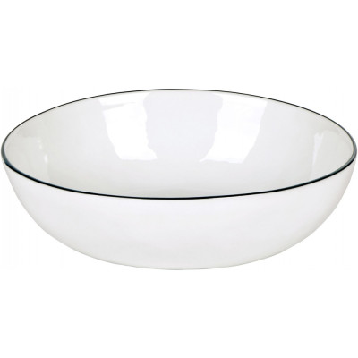 Lambert - Piana Schüssel M (2er Set) - Weiß/Basalt Lambert - Piana Schüssel M (2er Set) - Weiß/Basalt