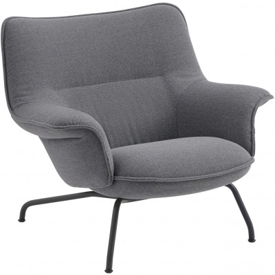 Muuto - Doze Lounge Chair niedrig - Ocean 80 / Anthrazit Schwarz Muuto - Doze Lounge Chair niedrig - Ocean 80 / Anthrazit Schwarz