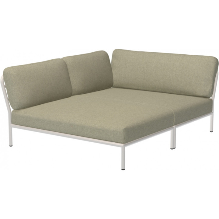Houe - Level Lounge Cozy Sofa-Element Links Muted White - Moss (Heritage) Houe - Level Lounge Cozy Sofa-Element Links Muted White - Moss (Heritage)