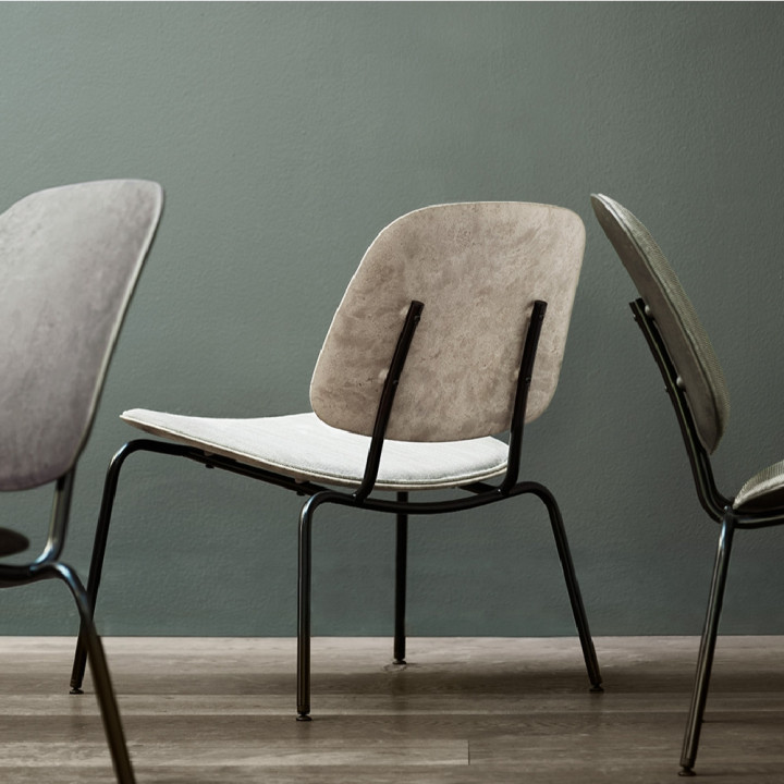 Mater - Compound Lounge Stuhl - Grau (Wood Waste) Mater - Compound Lounge Stuhl - Grau (Wood Waste)
