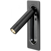 Marset - Ledtube RSC Wandleuchte - Schwarz matt