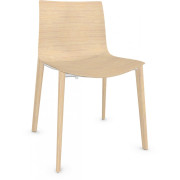 Arper - Catifa 46 0359 Holzstuhl - Eiche gebleicht