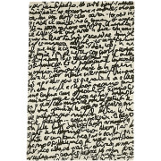 nanimarquina - Black on white Manuscrit Teppich - 200 x 300 cm