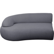 Cane-line - Mellow Sofamodul mit langer Rückenlehne - Rückenlehne rechts | Grau (AirTouch)