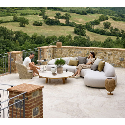 Cane-line - Mellow Sofamodul mit langer Rückenlehne Cane-line - Mellow Sofamodul mit langer Rückenlehne