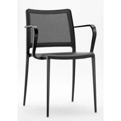 Pedrali - Mya 706/2 Tecnica Armlehnstuhl - Sand | Aluminium matt Pedrali - Mya 706/2 Tecnica Armlehnstuhl - Sand | Aluminium matt