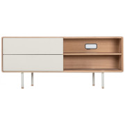 Gazzda - Fina Sideboard 150 - Mushroom / Eiche Weiß geölt