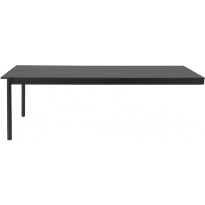 Muuto - Linear System Endmodul Tisch 110 cm - 240 cm | Schwarzes Nanolaminat/Schwarz Muuto - Linear System Endmodul Tisch 110 cm - 240 cm | Schwarzes Nanolaminat/Schwarz
