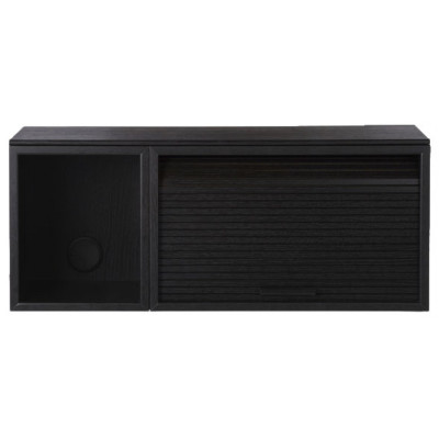 Northern - Hifive Slim Wandregal 75cm - Eiche schwarz Northern - Hifive Slim Wandregal 75cm - Eiche schwarz