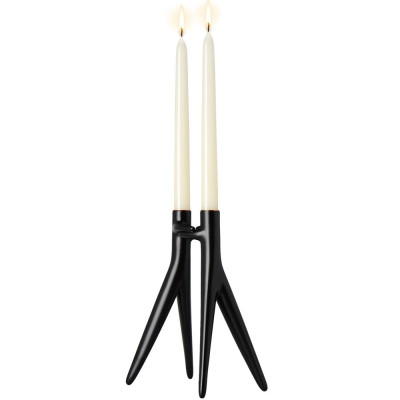 Kartell - Abbracciaio Kerzenständer - Schwarz Kartell - Abbracciaio Kerzenständer - Schwarz