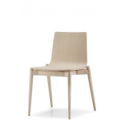 Pedrali - Malmö 390 Stuhl - Esche gebleicht