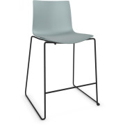 Arper - Catifa 46 0474 Barhocker einfarbig H 64cm - Petrol | Schwarz