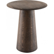 Gazzda - Mushroom Beistelltisch Ø40 cm - Eiche geräuchert geölt