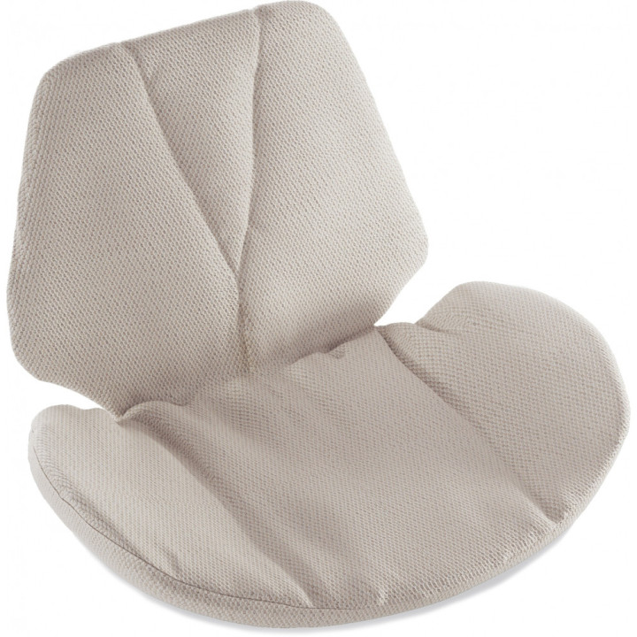 Fast - Sitz- und Rückenkissen für Forest Sessel - Solids Hellgrau Fast - Sitz- und Rückenkissen für Forest Sessel - Solids Hellgrau