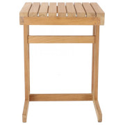 Jan Kurtz - Cero Beistelltisch Teak Natur - 40 x 40 cm