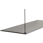 Woud - Regalbrett für Stedge Wandregal - Schwarz lackierte Eiche