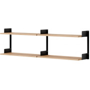 New Works - Chamber Wandregal 450 - Eiche / Schwarz