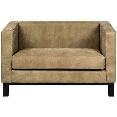 Lambert - Bella Sofa - Grau (Leder Santa Fe) Lambert - Bella Sofa - Grau (Leder Santa Fe)
