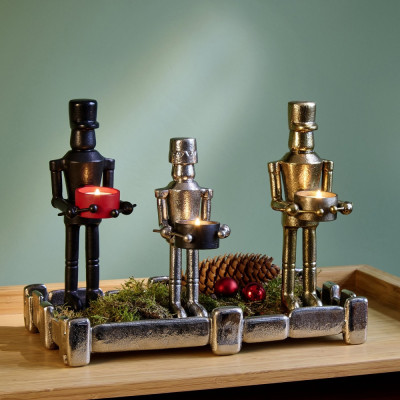 Lambert - Taiko Kerzenständer Nussknacker S Lambert - Taiko Kerzenständer Nussknacker S