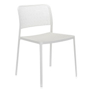 Kartell - Audrey Stuhl - Weiß - Weiß