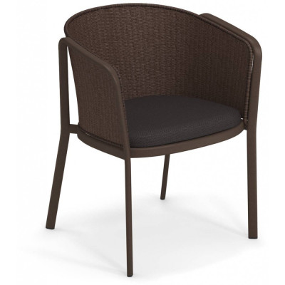 Emu - Carousel Armlehnstuhl Geflecht fein 1212 - Braun Emu - Carousel Armlehnstuhl Geflecht fein 1212 - Braun