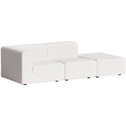 TIPTOE - Bridge Sofa 3-4-Sitzer mit Ottomane - Schneeweiß
