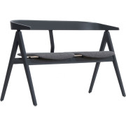 Gazzda - Ava Bank Schwarz - Flachs Temple