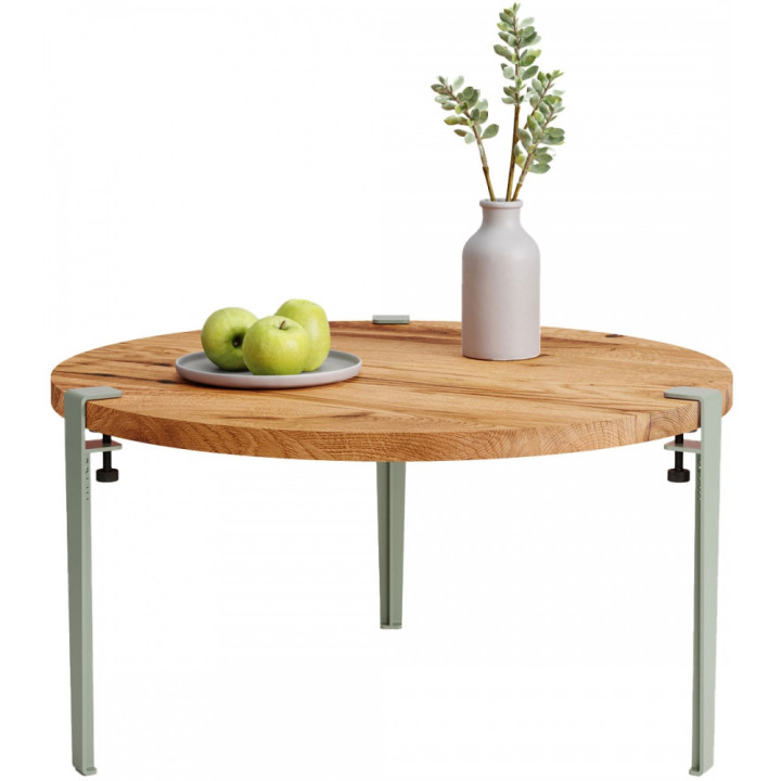 TIPTOE - Brooklyn Couchtisch aus recyceltem Altholz - Eucalyptus Grey TIPTOE - Brooklyn Couchtisch aus recyceltem Altholz - Eucalyptus Grey