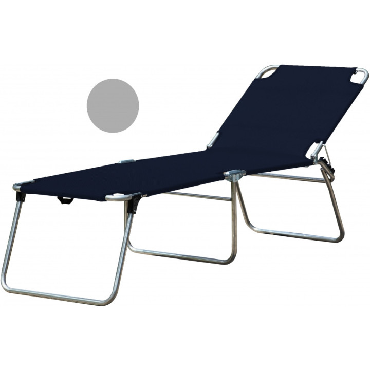 Fiam - Amigo 40+ Sonnenliege - Silbergrau Fiam - Amigo 40+ Sonnenliege - Silbergrau