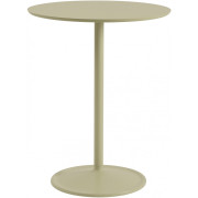 Muuto - Soft Café Tisch Ø75 cm - Laminat Beige-Grün / Beige-Grün