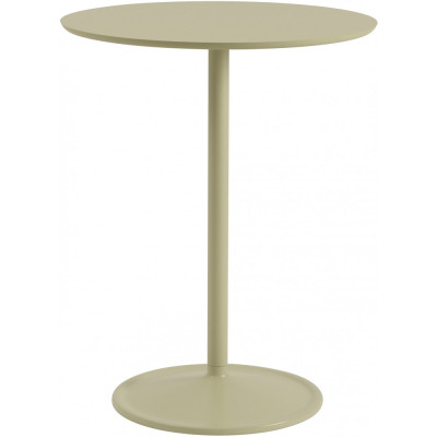 Muuto - Soft Café Tisch Ø75 cm - Laminat Beige-Grün / Beige-Grün Muuto - Soft Café Tisch Ø75 cm - Laminat Beige-Grün / Beige-Grün