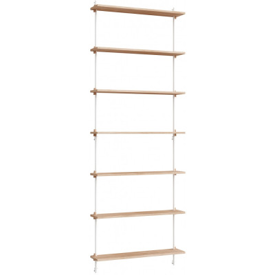 Moebe - Wall Shelving ws.230.1 Wandregal -  Einfach - Eiche/Weiß Moebe - Wall Shelving ws.230.1 Wandregal -  Einfach - Eiche/Weiß