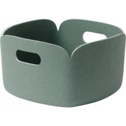 Muuto - Restore Aufbewahrungskorb S - Dusty Green