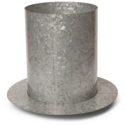 Ferm Living - Auran Blumentopf L - Verzinkt