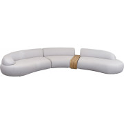 Cane-line - Mellow Sofa 5-Sitzer - Sand (AirTouch)