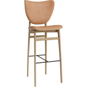 Norr11 - Elephant Barstuhl mit Frontpolsterung - Natur | Camel 21004